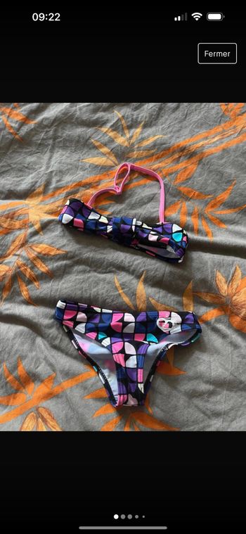 Maillot de bain 2 pièces