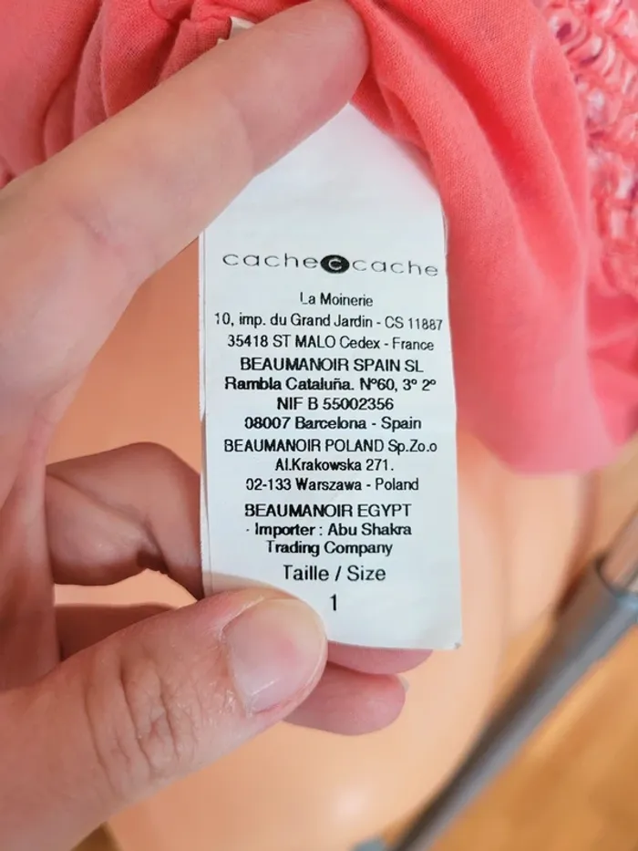 Blouse Cache Cache taille 1 - photo numéro 6