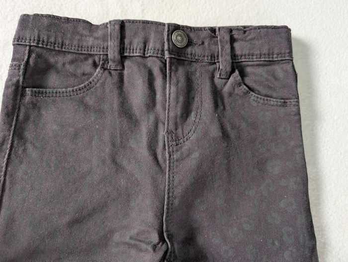 Jeans noir léopard - 5A - Kiabi - photo numéro 2