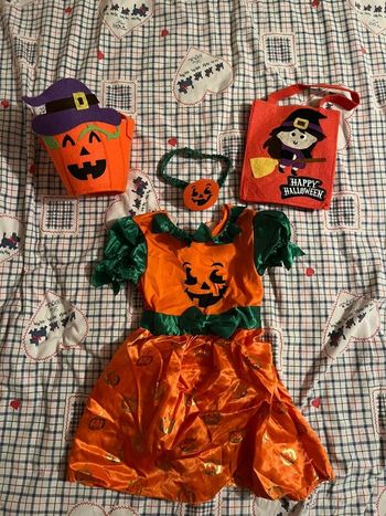 Déguisement citrouille 