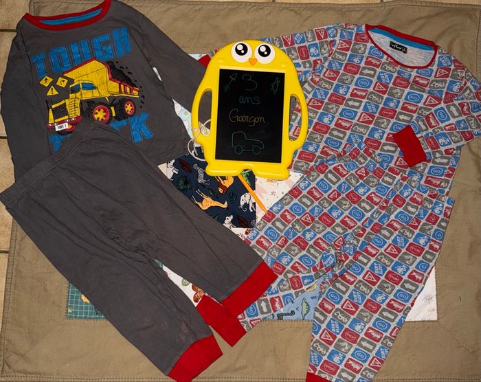 Pyjama fins deux pièces garçon - T3ans -influx