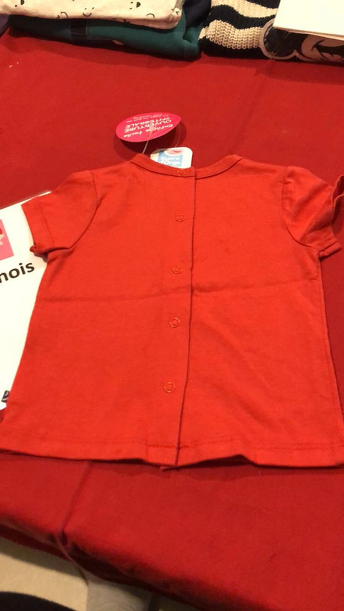 Teeshirt sucre d’orge 12 mois neuf mixte - photo numéro 5