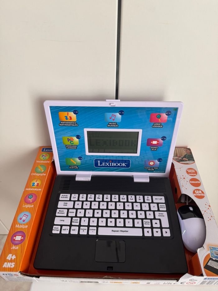 ordinateur éducatif bilingue power kids lexibook cadeau Noël 🎅 🎄