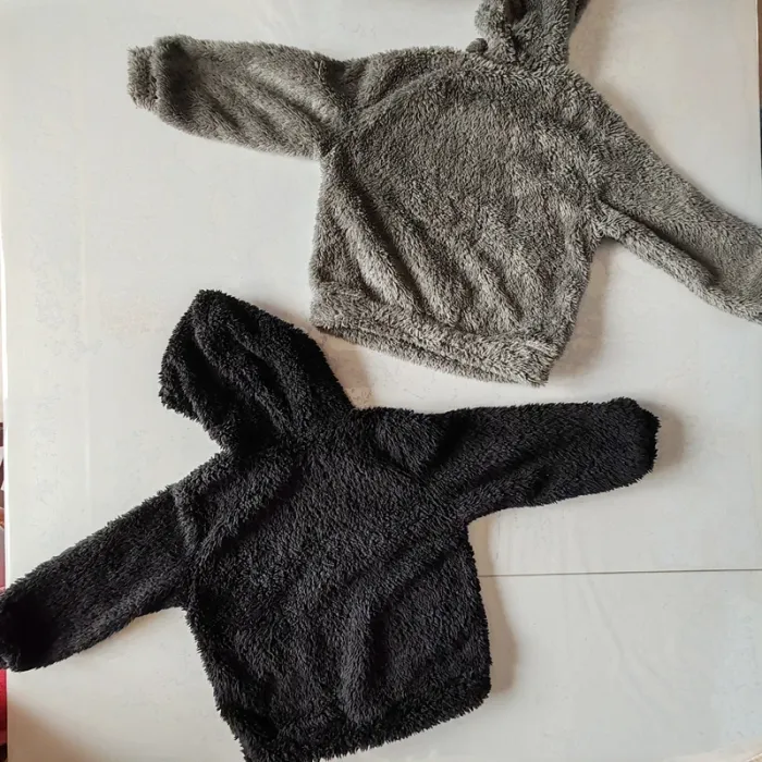 Ensemble 2 ans pull pilou pilou tout doux chaud jogging pyjama - photo numéro 3