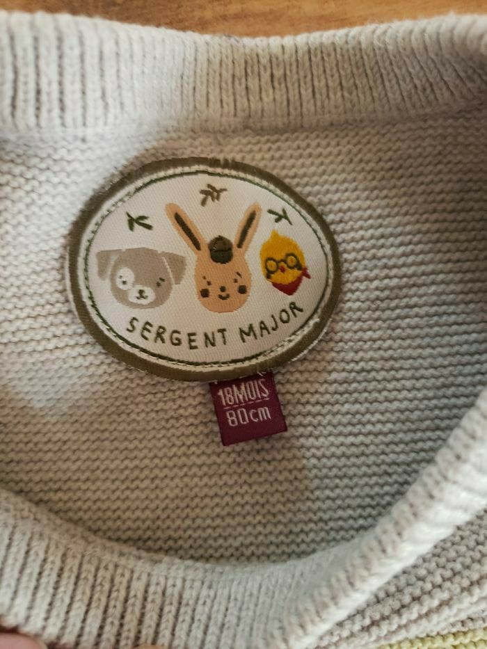 Ensemble kaki Sergent Major 18 mois - photo numéro 5