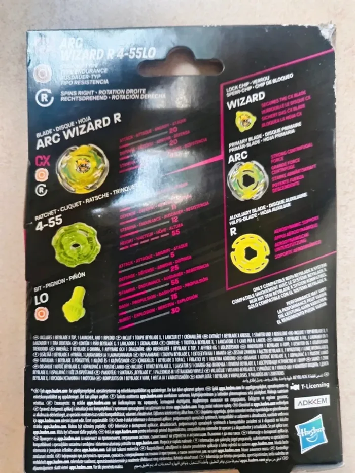 Takara tomy Beyblade X Arc Wizard Hasbro - photo numéro 2