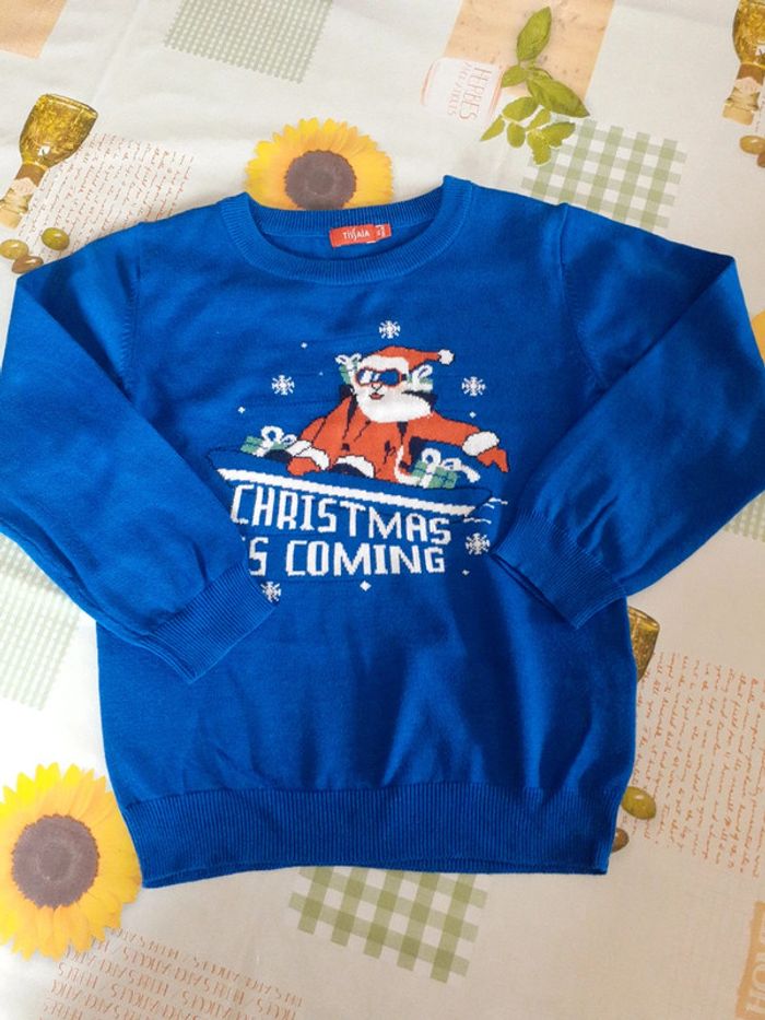 Pull fin de Noël