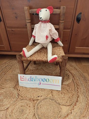 Peluche souris  40 cm tbe