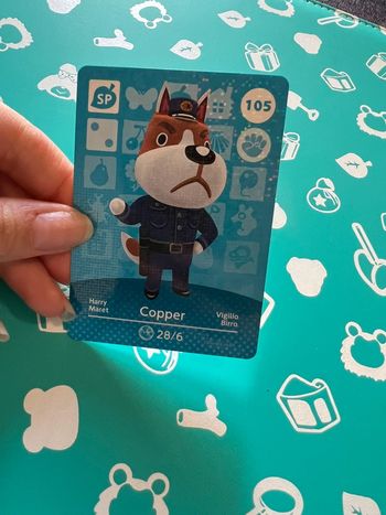 Carte Amiibo Animal Crossing - Série 2 - 105 - Marret