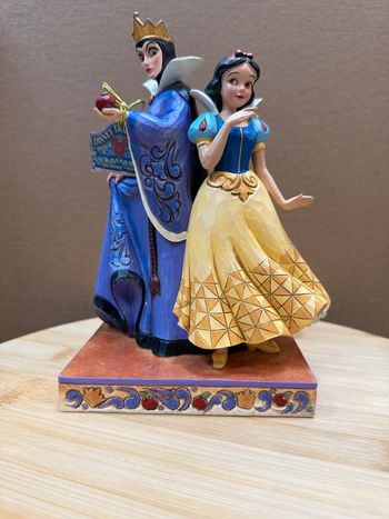 Figurine Blanche-Neige & la Sorcière – Disney Traditions par Jim Shore