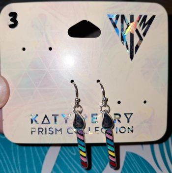 Boucles d'oreilles multicolores