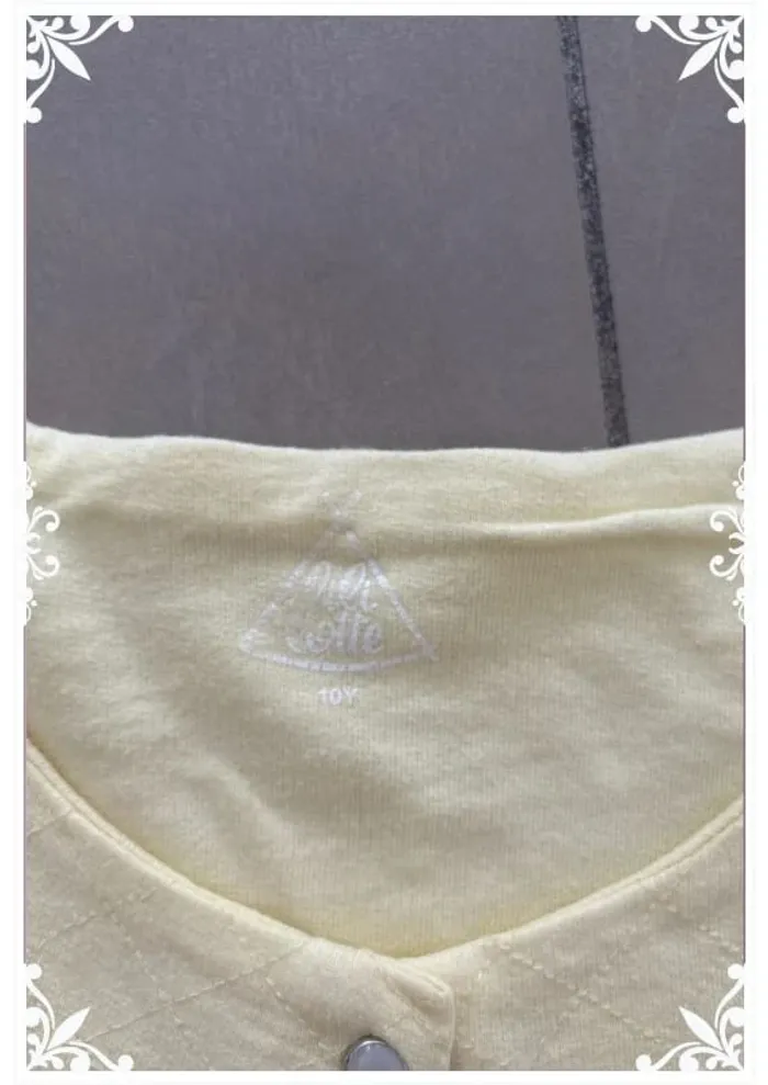 🌞 Gilet Lililotte – Taille 10 ans – Douceur pastel pour looks ensoleillés ! 🌞 - photo numéro 4