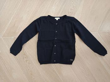 Gilet noir Vertbaudet 5 ans