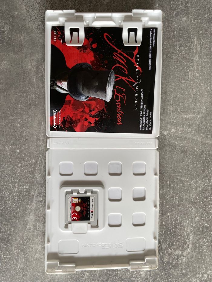 Jeu pour Nintendo 3DS Jack l'éventreur en français. - photo numéro 2