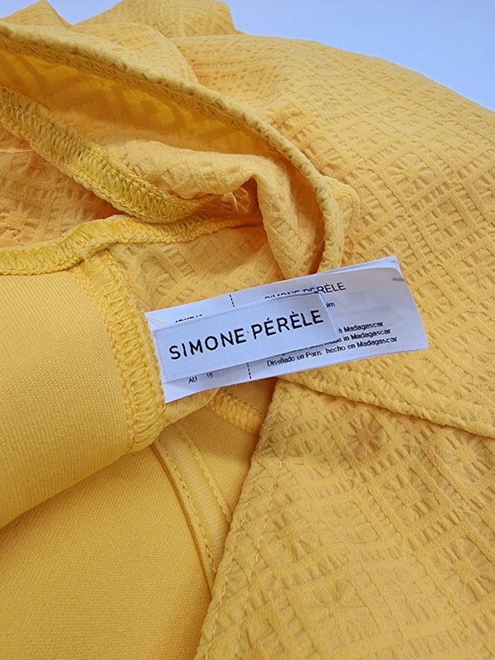 Simone Pérèle Maillot de bain 1 pièce sans armature - Jaune Mimosa - photo numéro 11