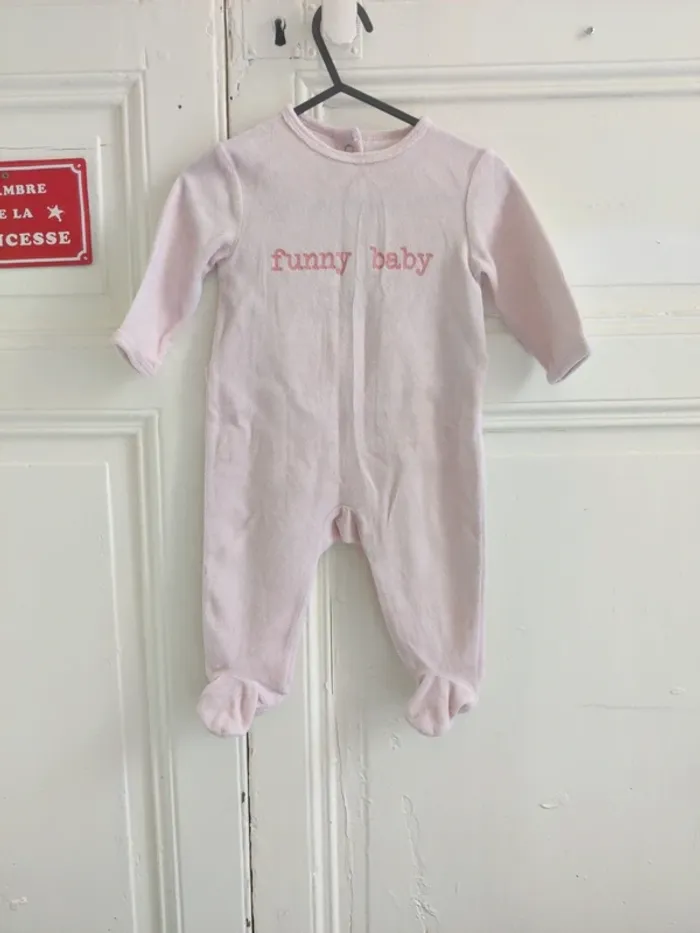 Pyjama chaud 6 mois TEX - photo numéro 2