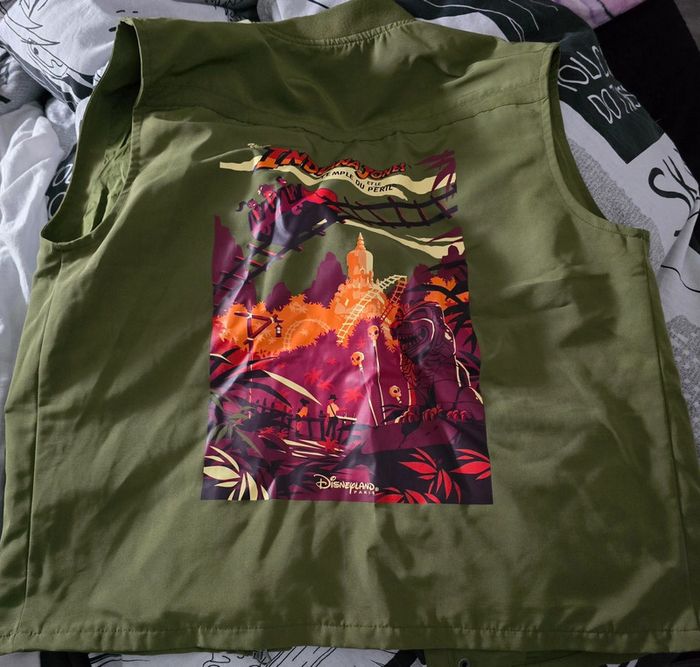 Veste sans manche Indiana jones disneyland paris