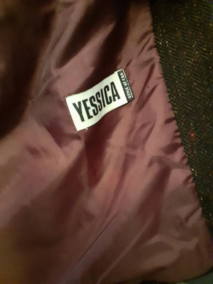 Veste bordeaux taille 40 - photo numéro 3