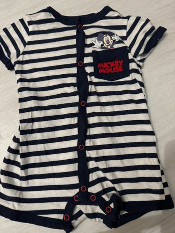 Barboteuse Mickey 6 mois