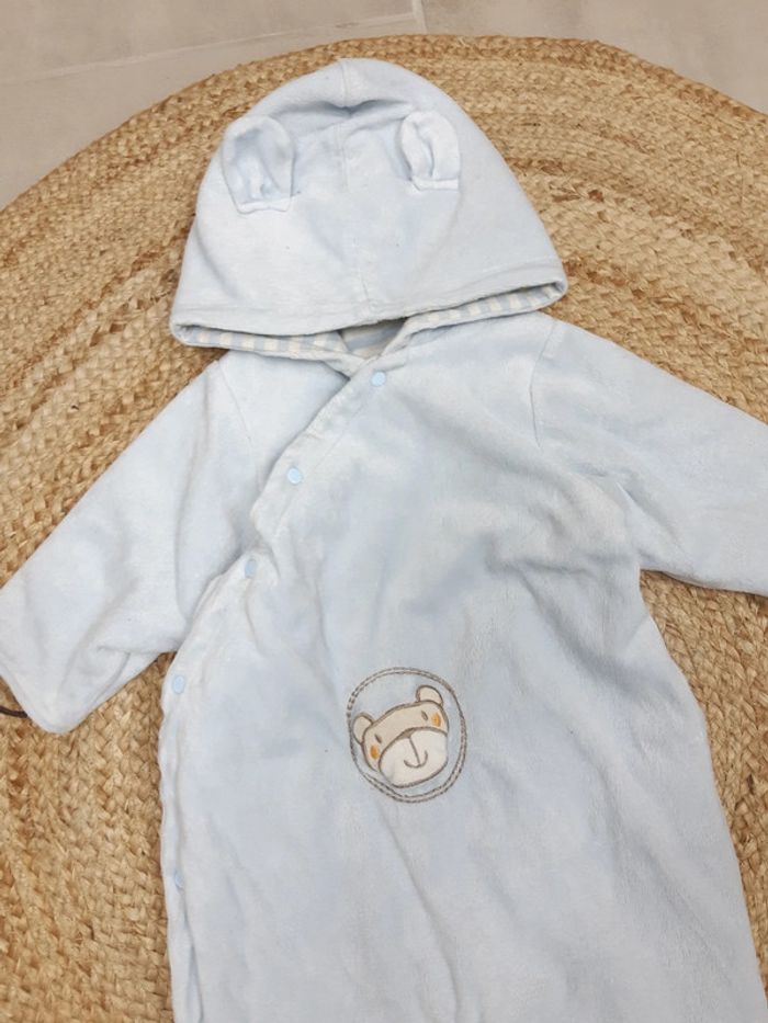 Combipilote bleue et gants - photo numéro 2