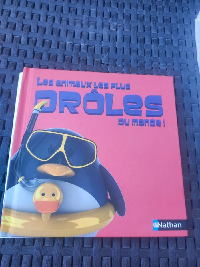 Livre happy meal Macdonald's les animaux les plus drôles