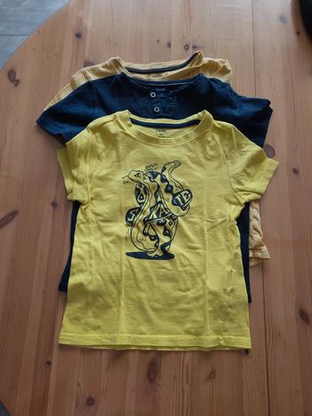 Lot t shirt 6 ans
