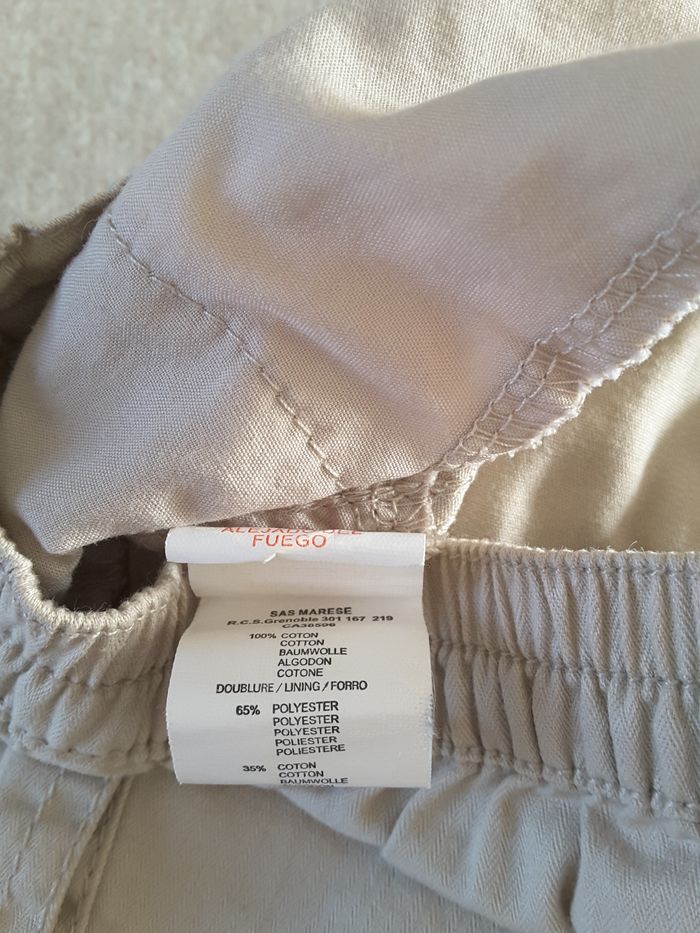 Pantalon beige – P'tit bisou – 6 mois - photo numéro 4