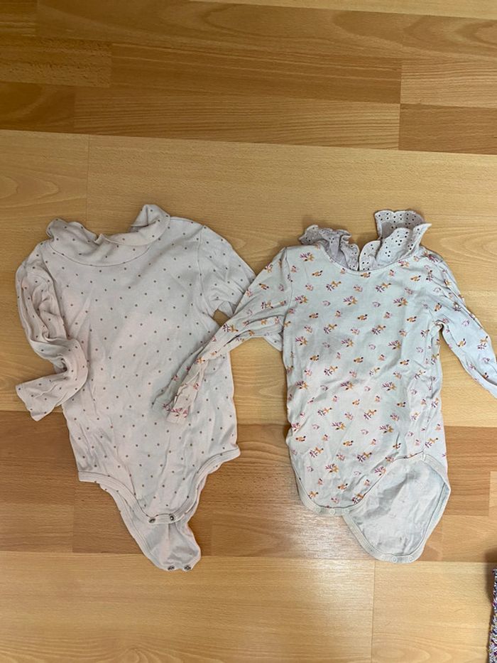 Lot deux bodies filles 36 mois