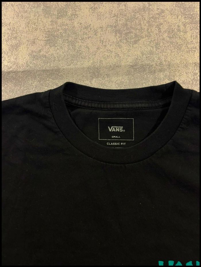 T-shirt Vans Noir avec logo Taille S - photo numéro 3