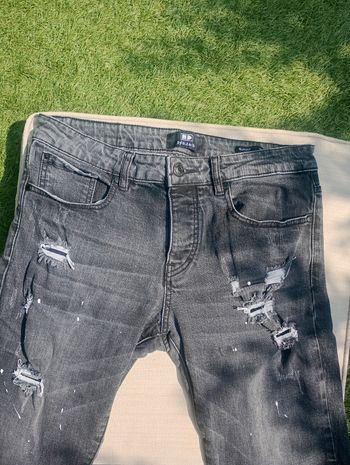 Short en jeans
