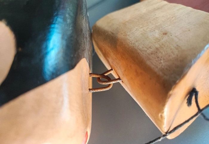 Grande marionnette en bois Pinocchio - photo numéro 9