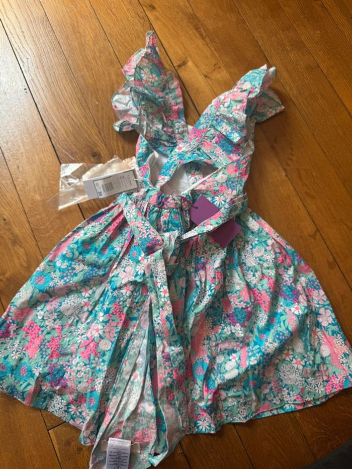 Magnifique robe neuve 3 ans jacadi Liberty neuve avec étiquette - photo numéro 6