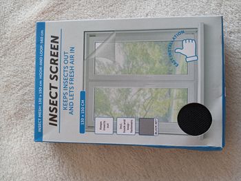 Moustiquaire de fenêtre noir 