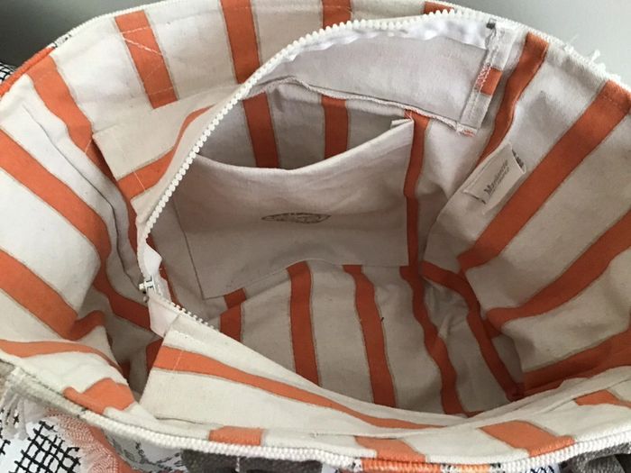 Sac cabas grosse toile « Marinette St Topez » - photo numéro 6