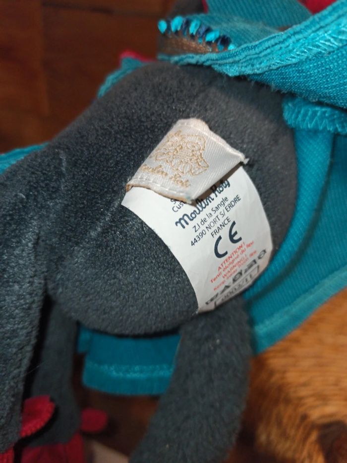 Peluche le Chat botté Moulin roty tbe - photo numéro 5