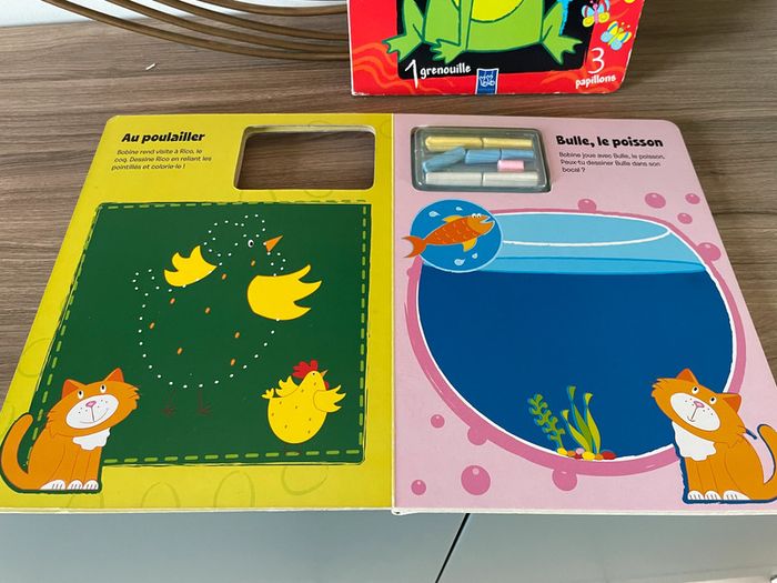 Lot de 2 livres ardoises Yoy books - photo numéro 2