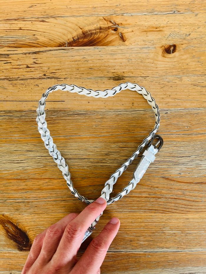 Ceinture filles argentée - photo numéro 3