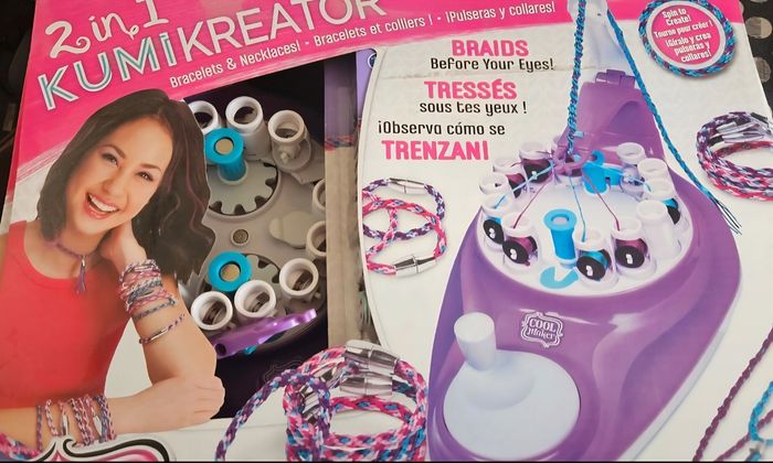 Kumikreator 2 en 1 pour faire des bracelets et des colliers - photo numéro 2