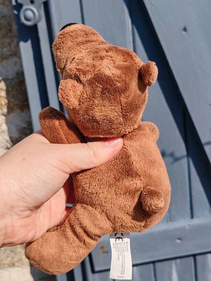 Peluche Winnie l'ourson deguisé en ours brun - photo numéro 7
