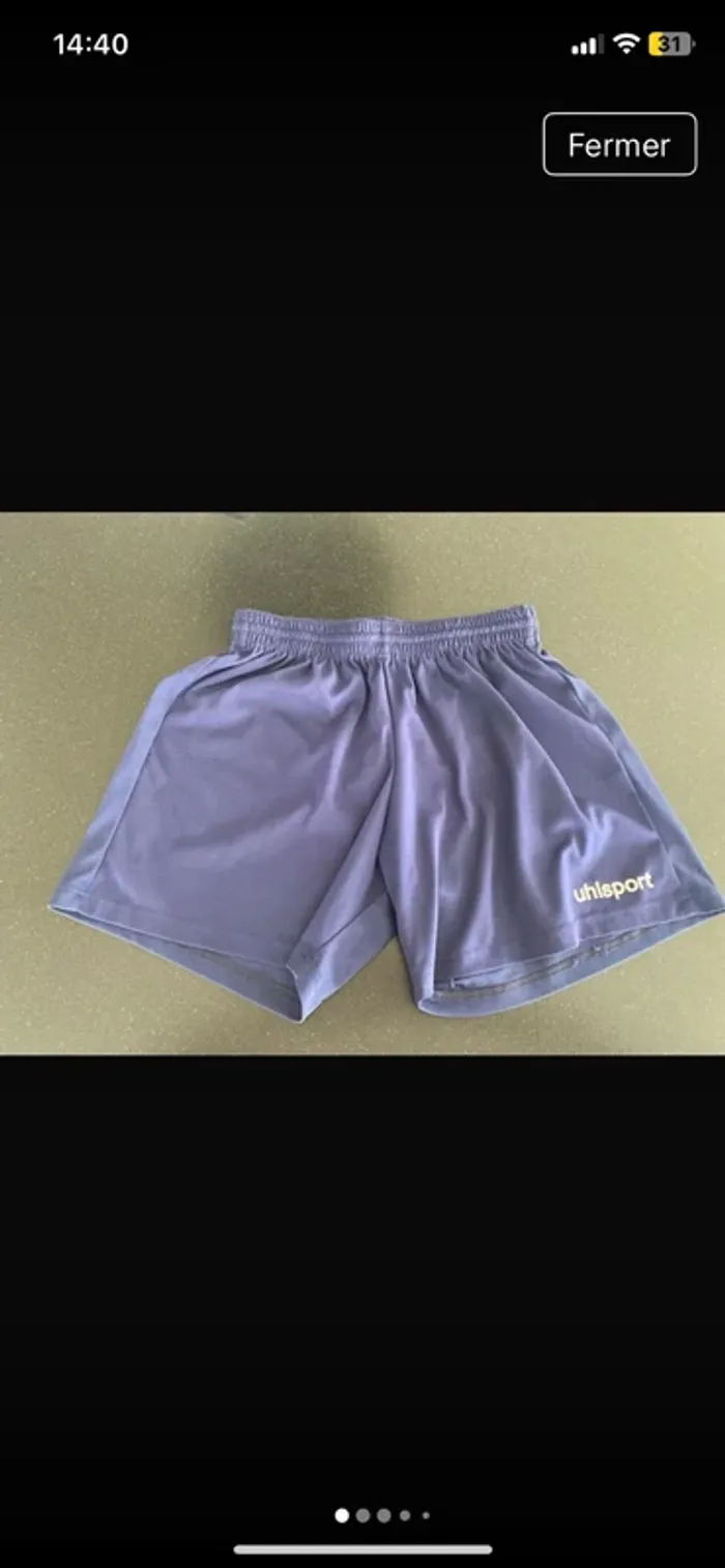 Short Taille 14 ans Uhlsport