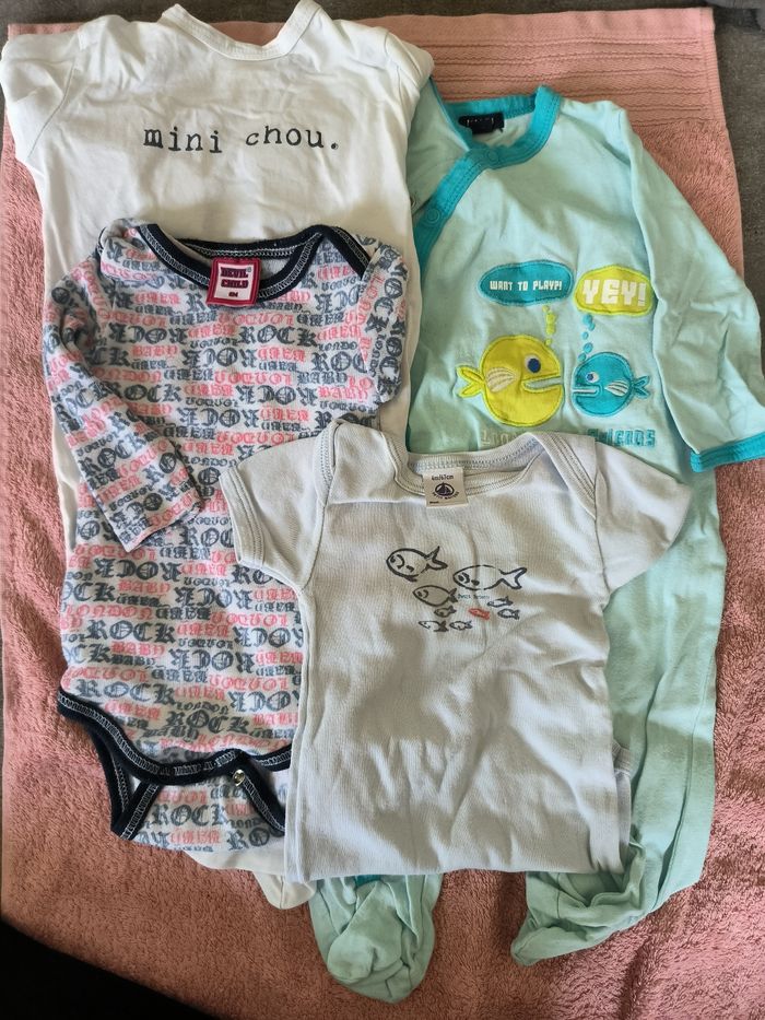 Lot 2 pyjama 2bodies 6mois