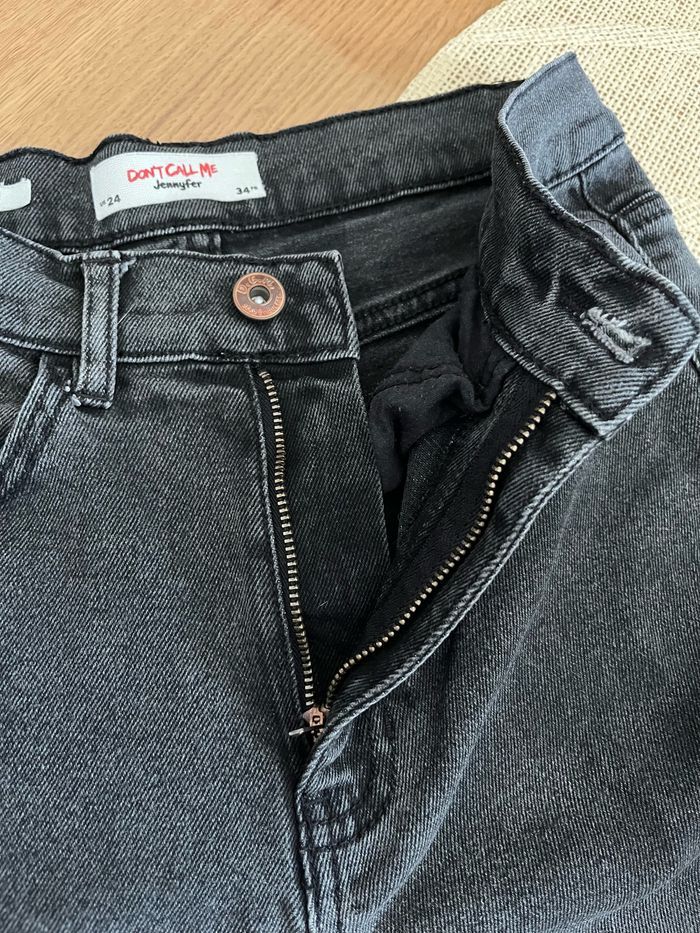 ☆☆ Jean Slim Mom Hight Waist Jennyfer Taille 34 en TBEG ☆☆ - photo numéro 5