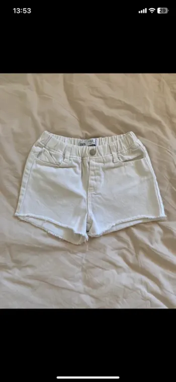 Short blanc Zara