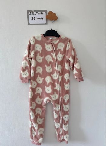 Pyjama chaud - taille 36 mois 🌸