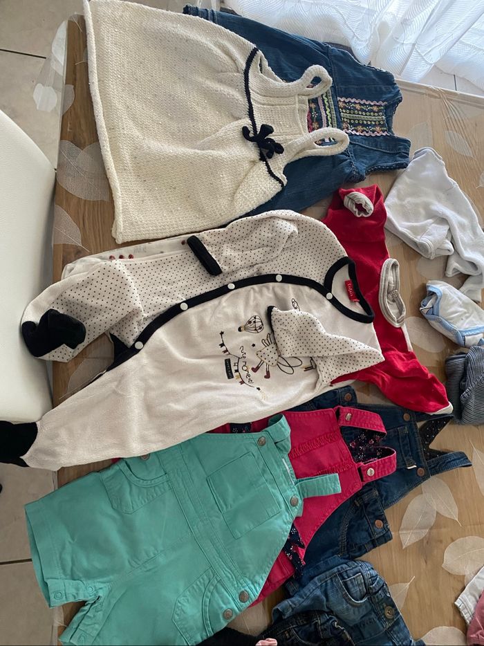 Lot vêtements bébé fille 6 mois - photo numéro 3