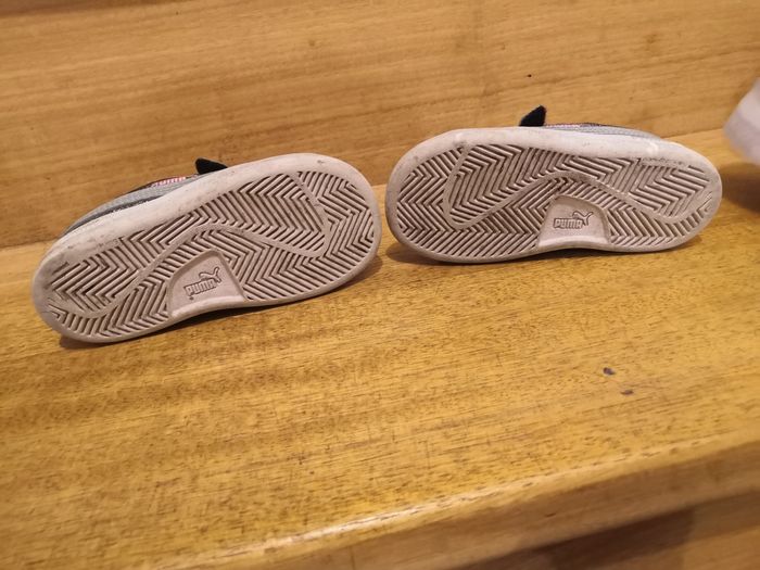 Basket adidas fille pailletées taille 23 - photo numéro 5