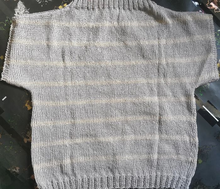 pull tricoté mains neuf taille 42 - photo numéro 8