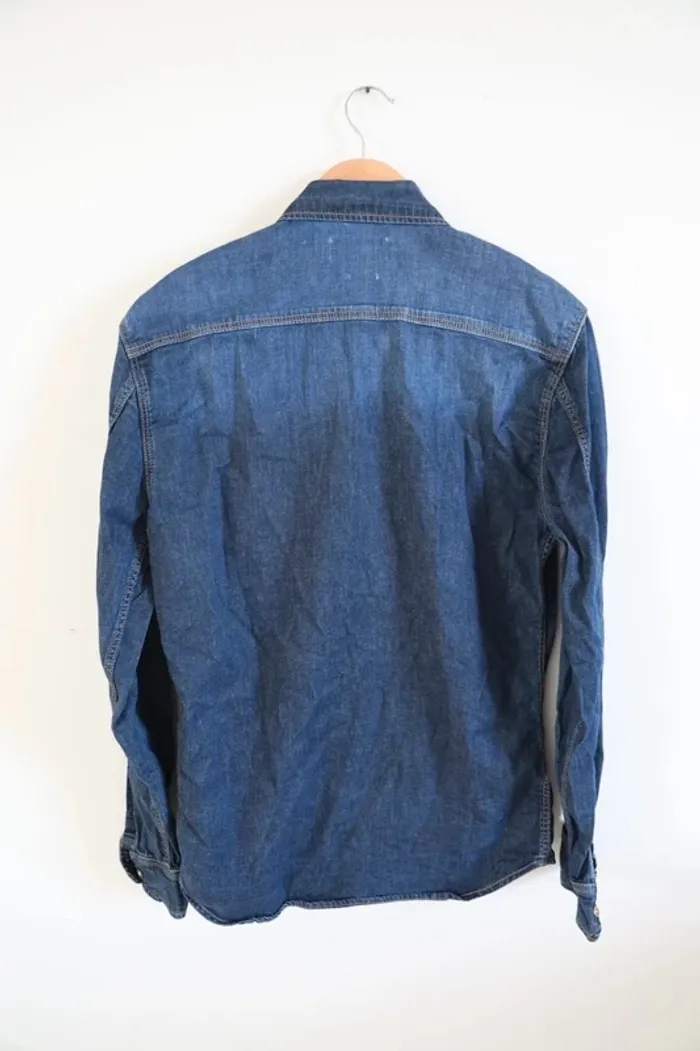 C40 chemise jeans marine Mango M - photo numéro 2