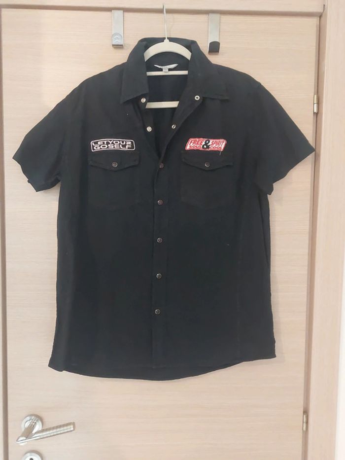 Chemise noire rg512 - photo numéro 2