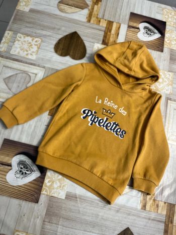 Pull sweat à capuche 3 ans